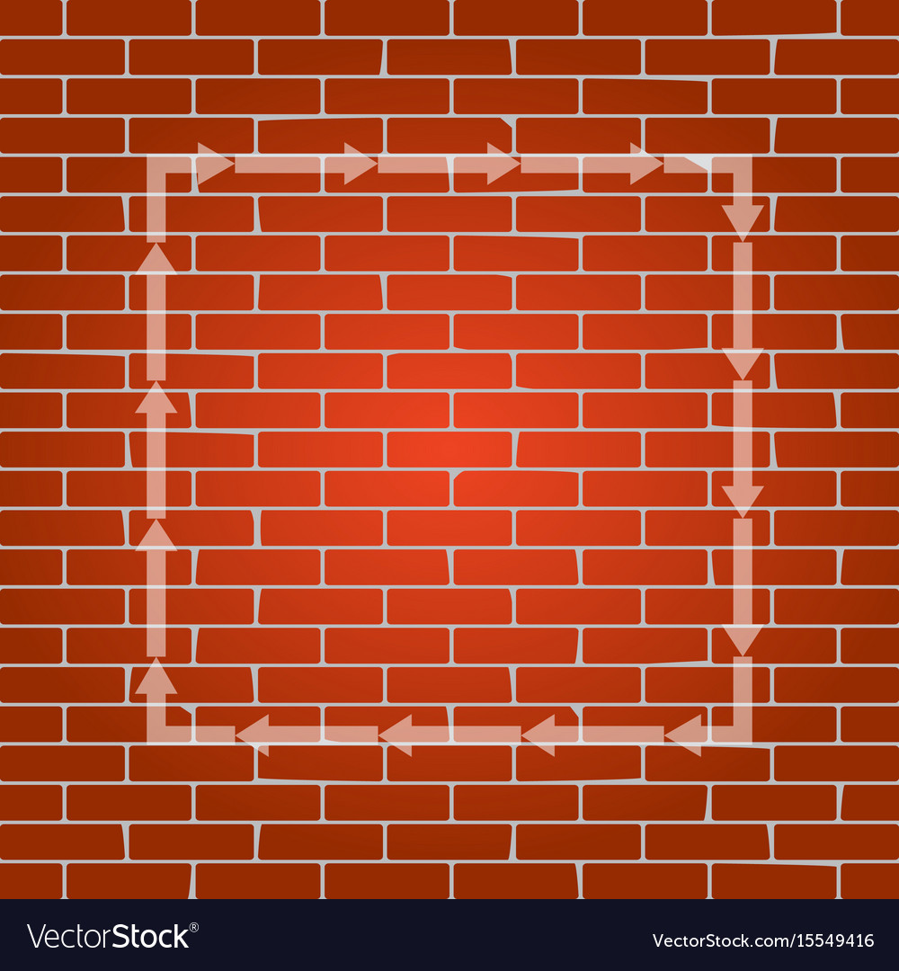 Arrow on a square shape whitish icon