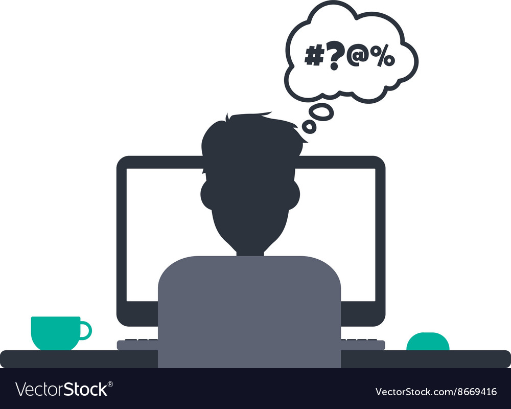Designer programmer computer theme