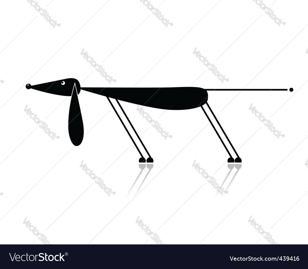 Hund Silhouette