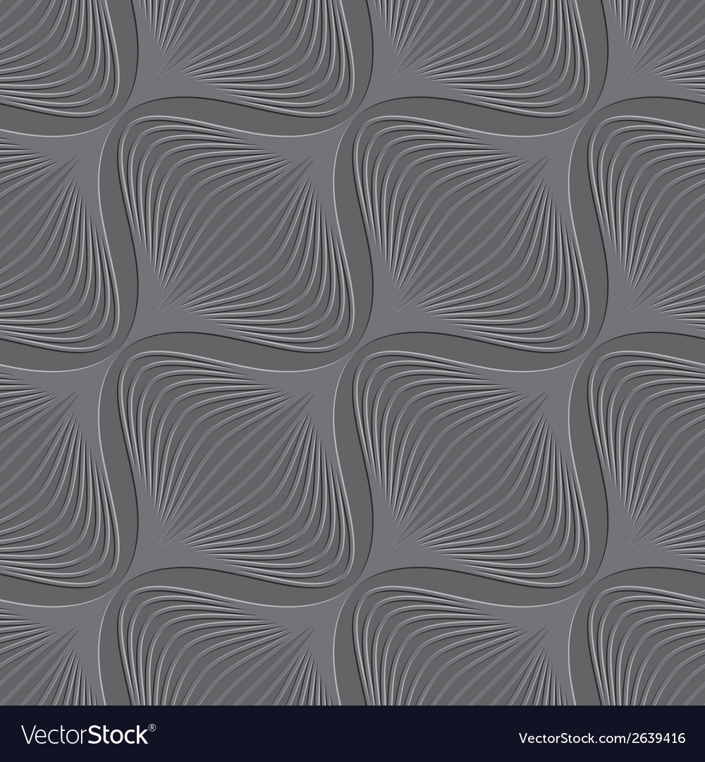 Geometric Onion Pattern - Embossed