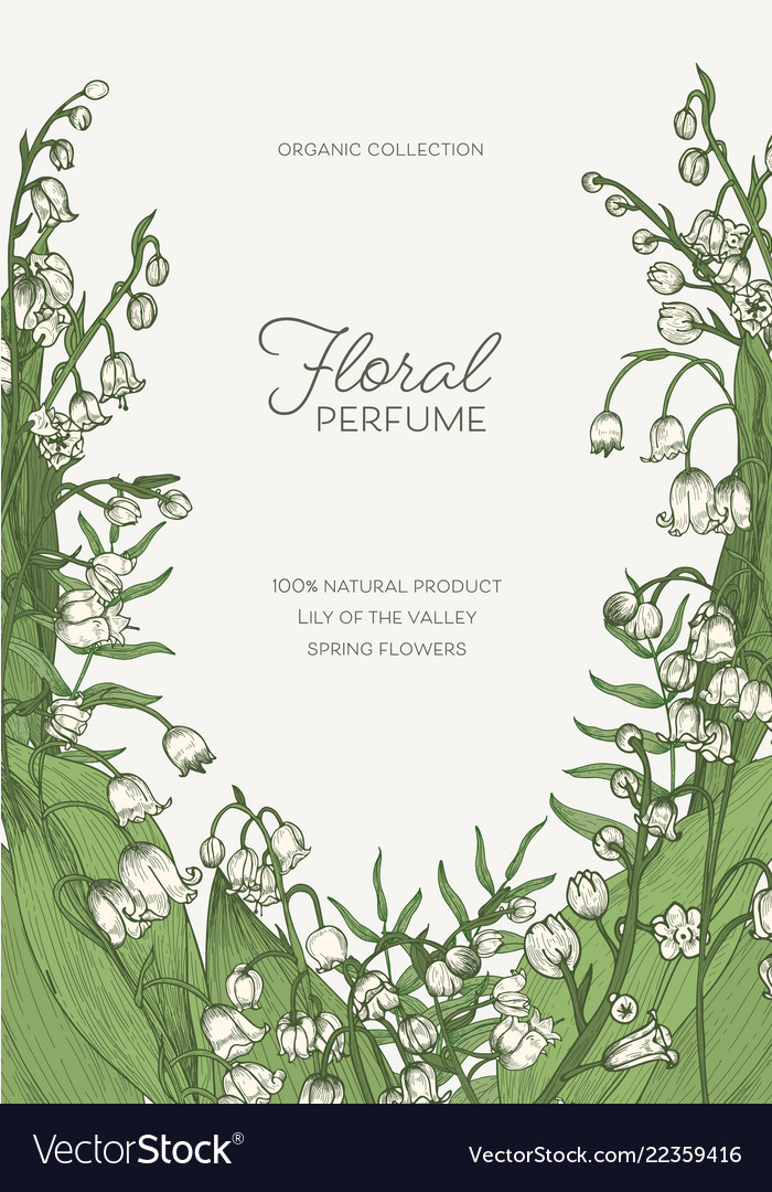 Gorgeous vertical natural background with Vector Image