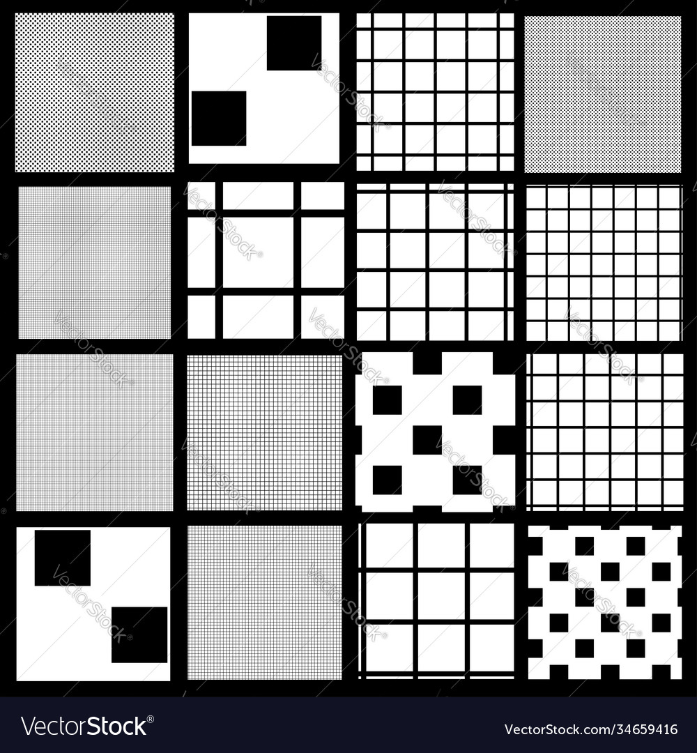 Simple plain squares repeatable seamless