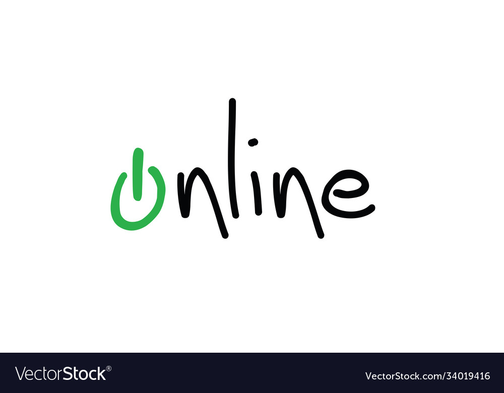 Slogan offline with on off switch unplugging