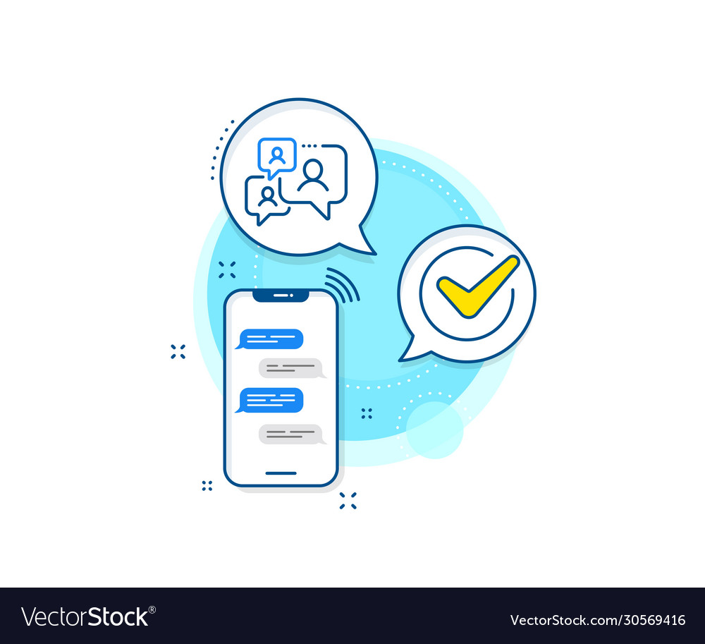 Support chat line icon comments sign speech