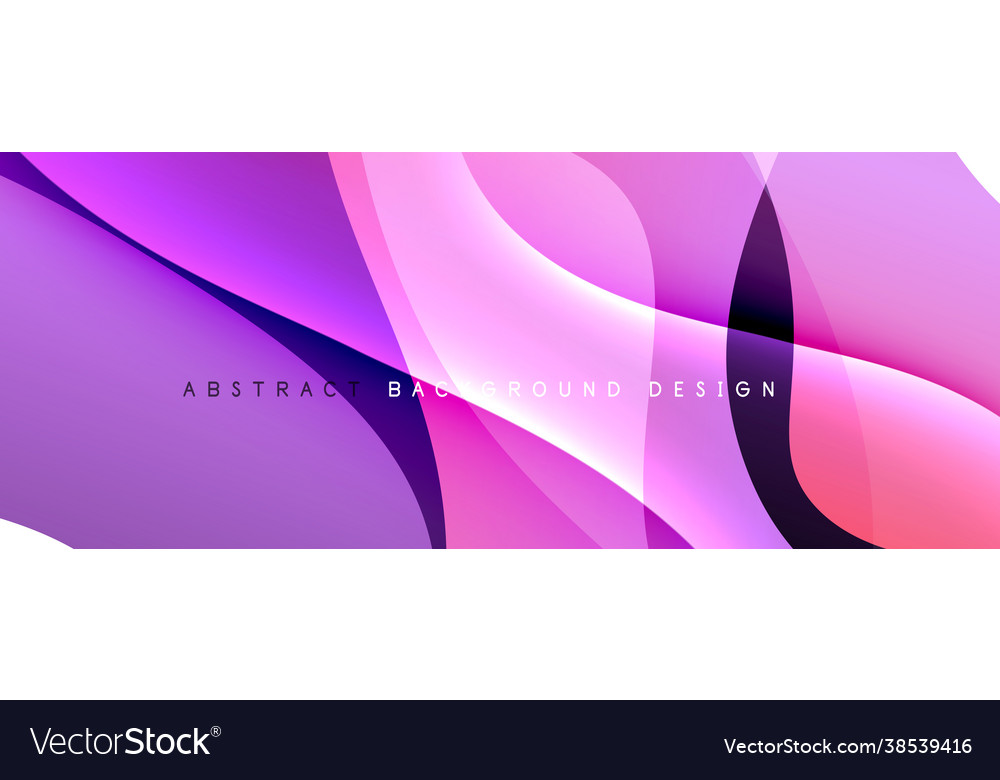 Trendy simple fluid color gradient abstract Vector Image Trendy simple fluid color gradient abstract