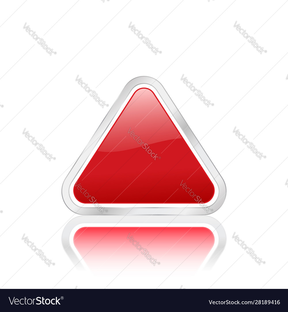 Triangular icon red 2