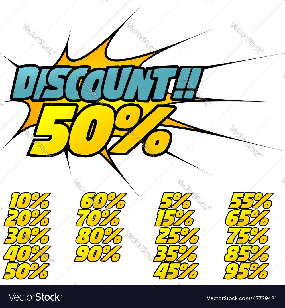 Design discounts with complete numbers