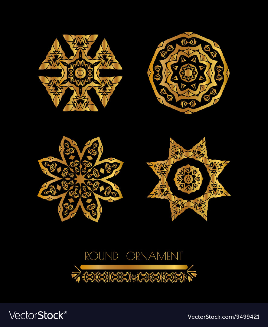 Set of the golden patterns