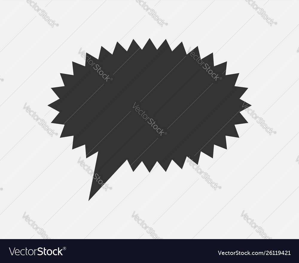 Talk bubble speech icon blank empty bubbles
