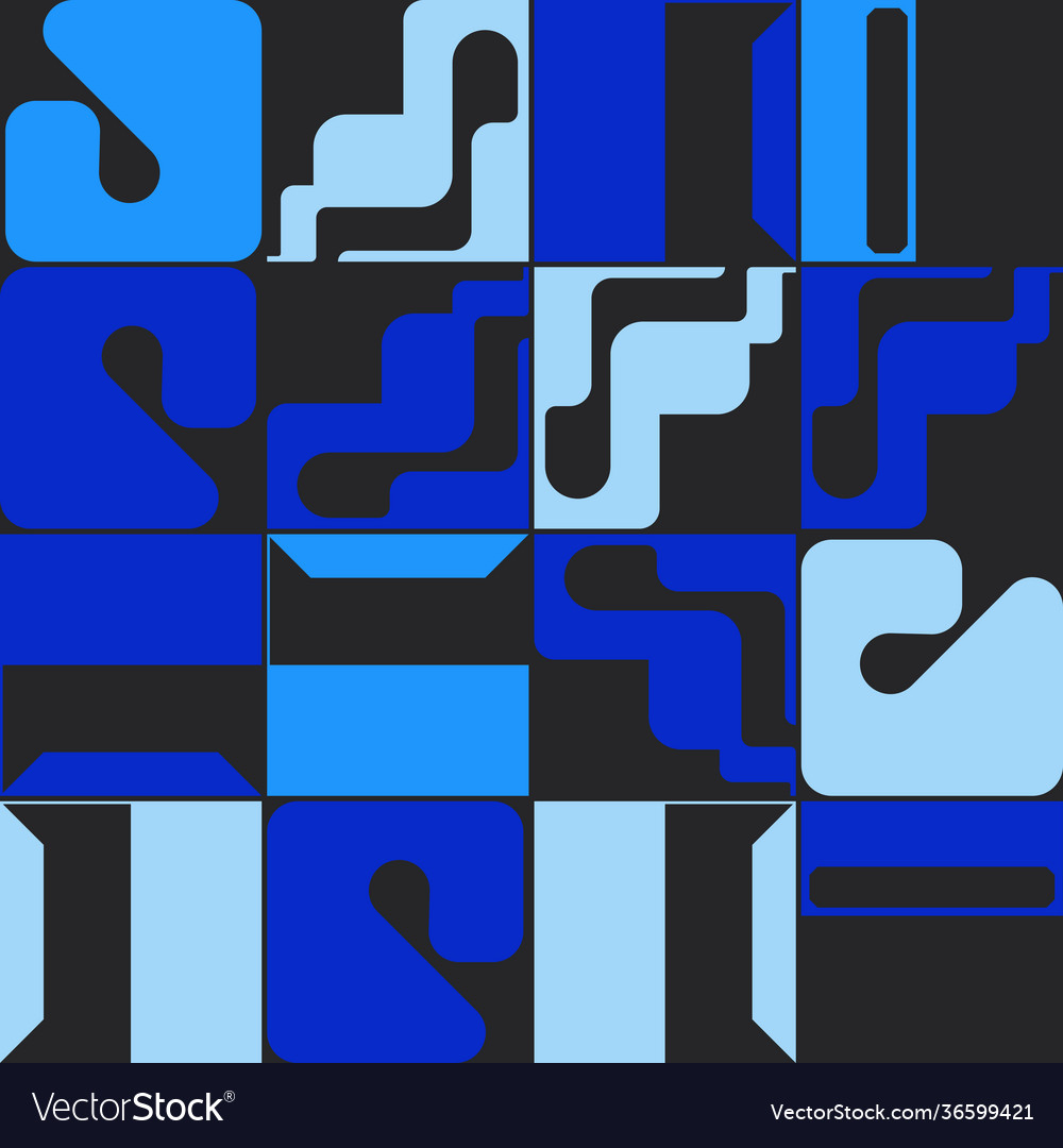 Technology abstract pattern design vector image Technology abstract pattern design