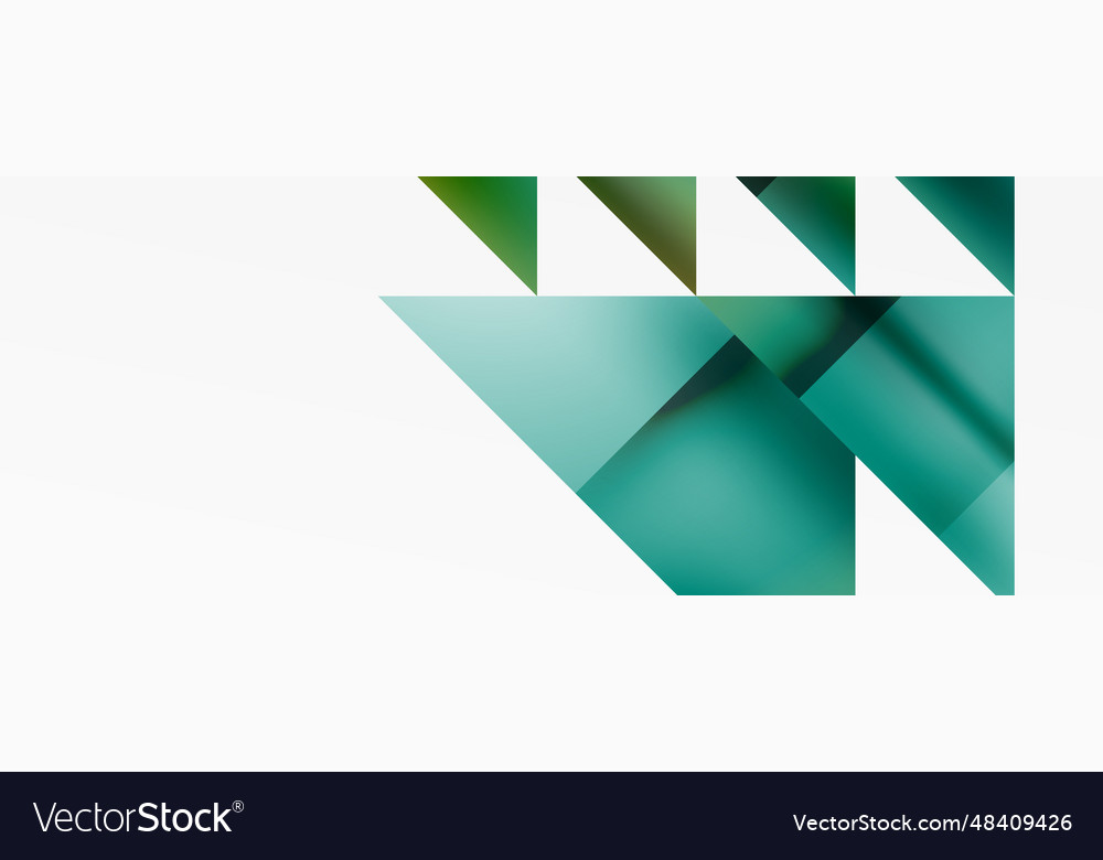 Captivating abstraction triangles Vector Image Captivating abstraction triangles