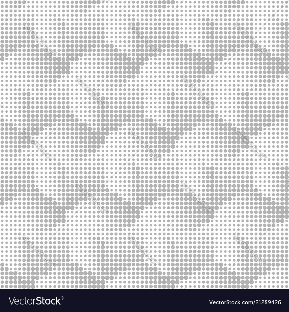 Halftone geometric seamless abstract background Vector Image