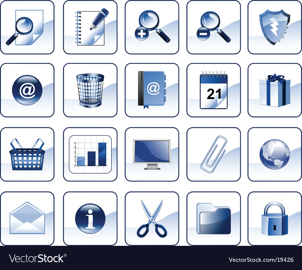 Internet Icon Set