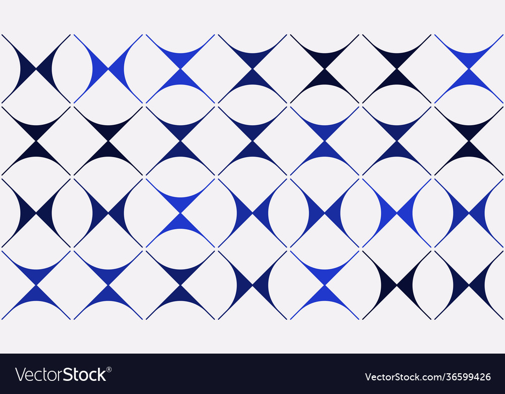 Mosaic abstract pattern design vector image Mosaic abstract pattern design