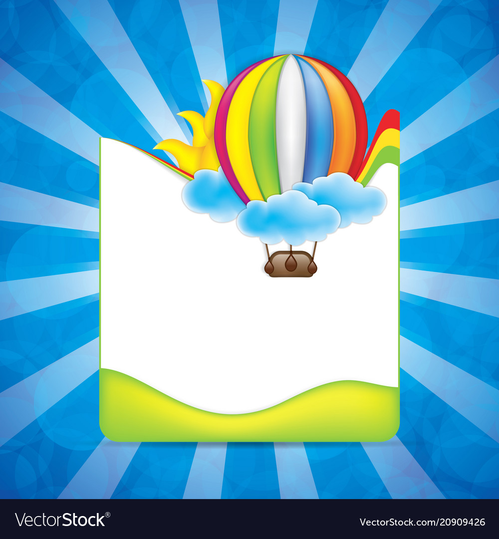 Spring frame vector image Spring frame