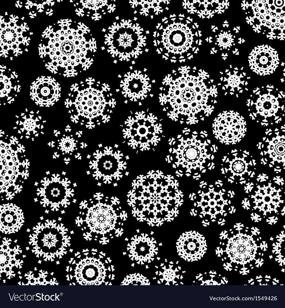 Winter Snowflake Pattern
