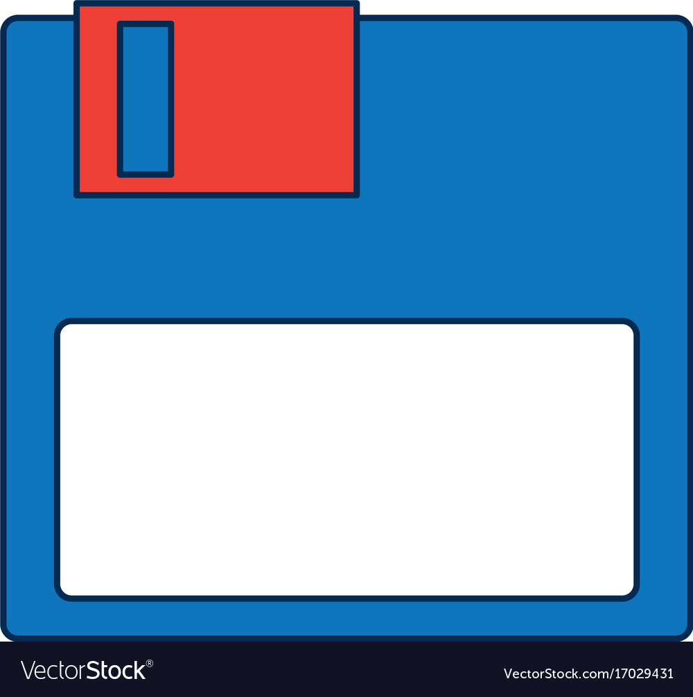 Floppy disk data device storage backup element