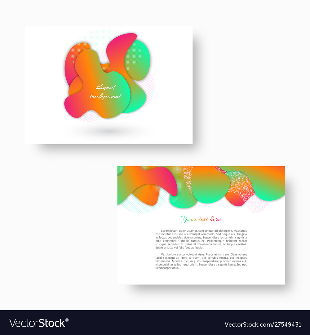 Flowable elements on a rectangular background Vector Image Flowable elements on a rectangular background