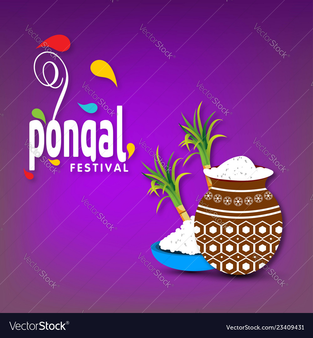 Happy pongal background