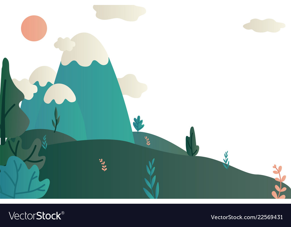 Natural landscape background