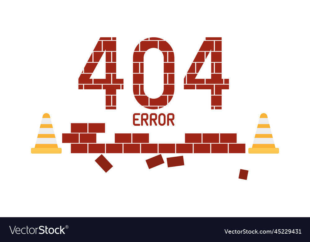 Tech 404 error design