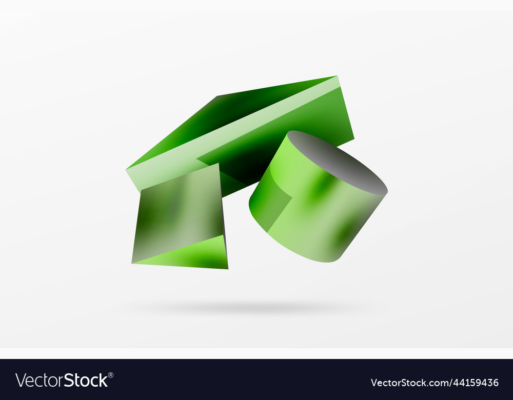 3d abstract background shapes triangle Vector Image 3d abstract background shapes triangle