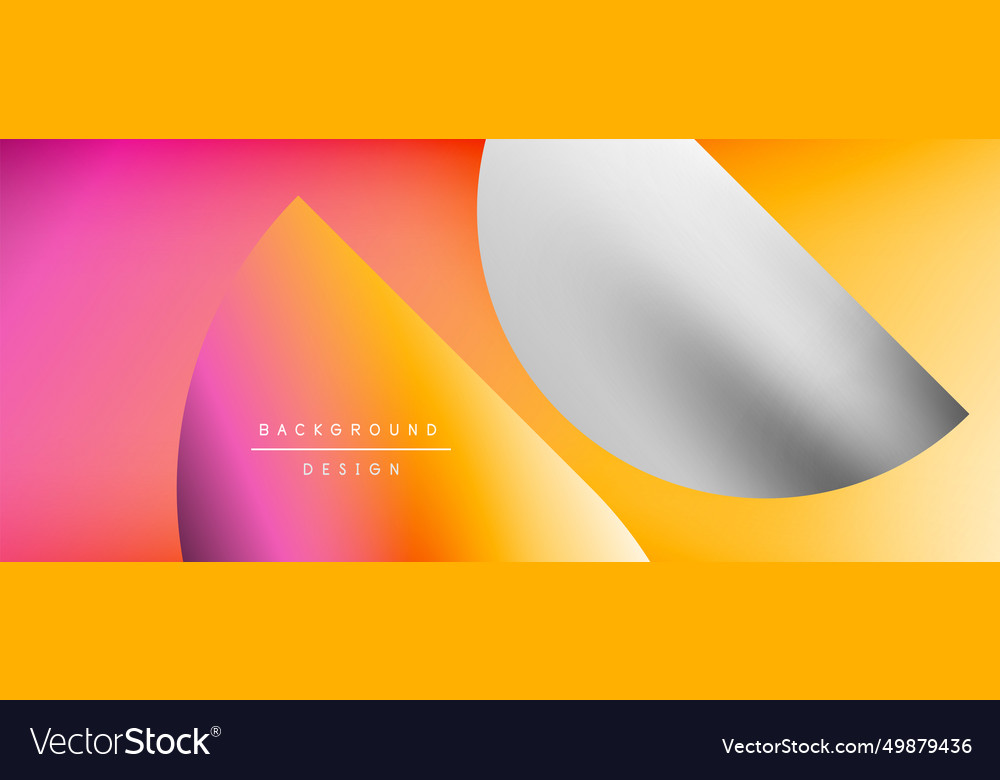 Bright color circle and round element minimal Vector Image Bright color circle and round element minimal
