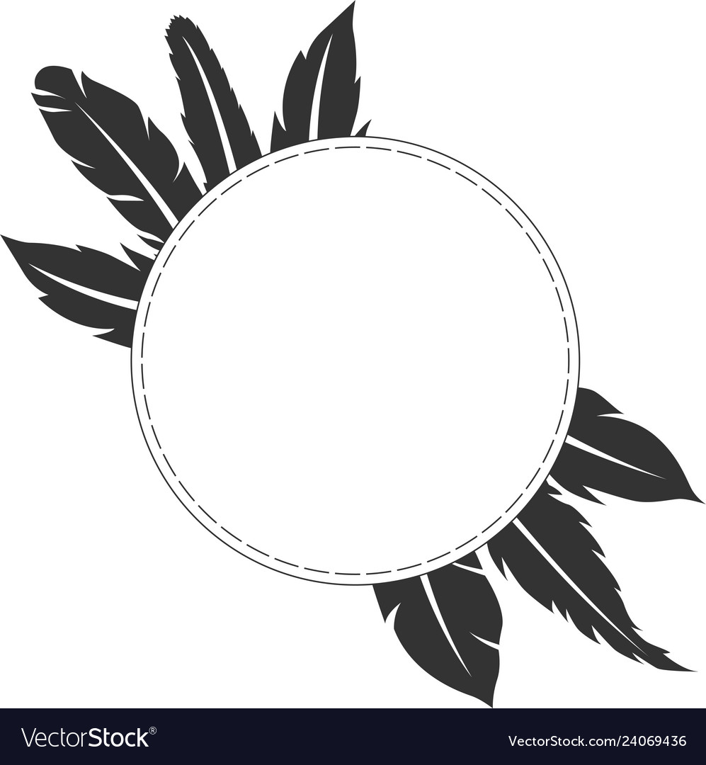 Feather Frame Ornament