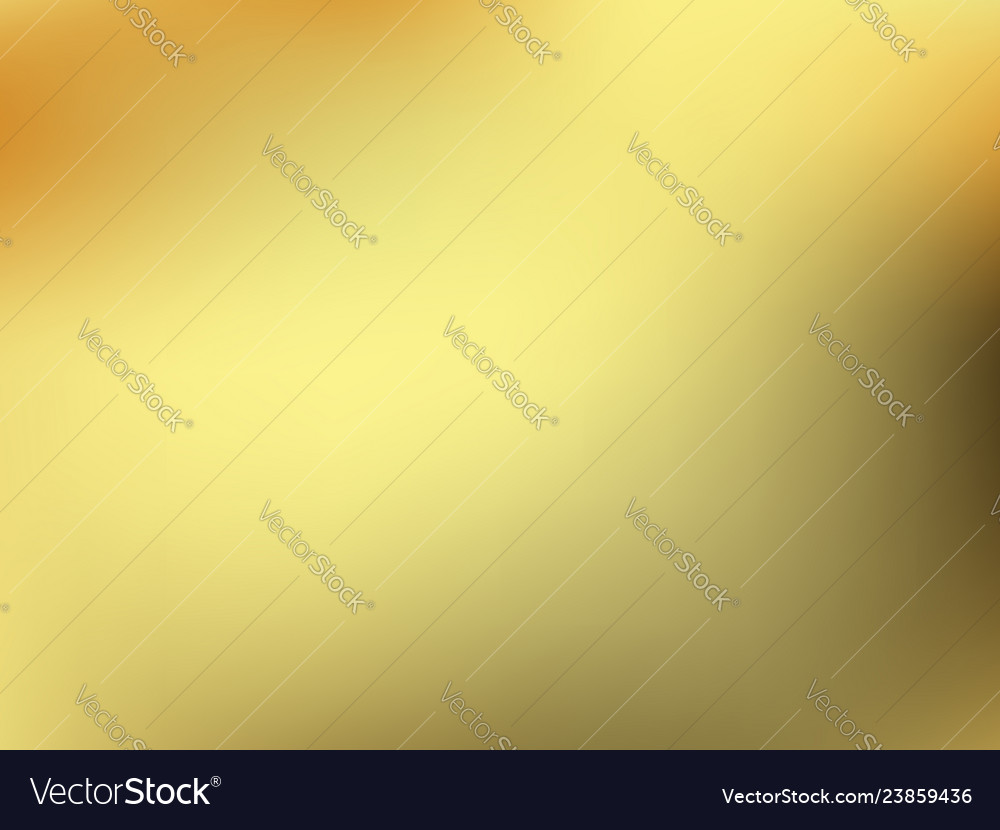 Gold abstract blurred gradient mesh background Vector Image