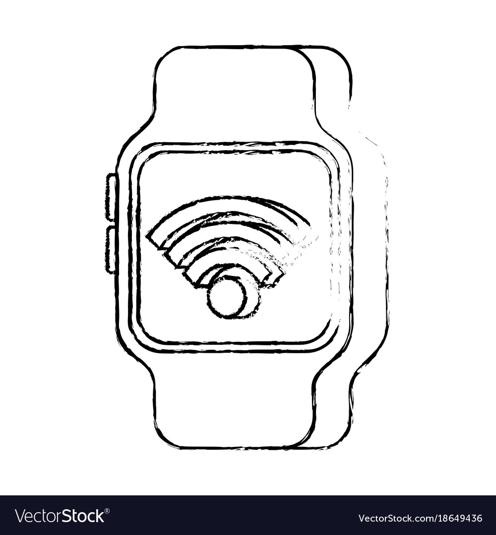 Nfc smartwatch wifi connection internet technology