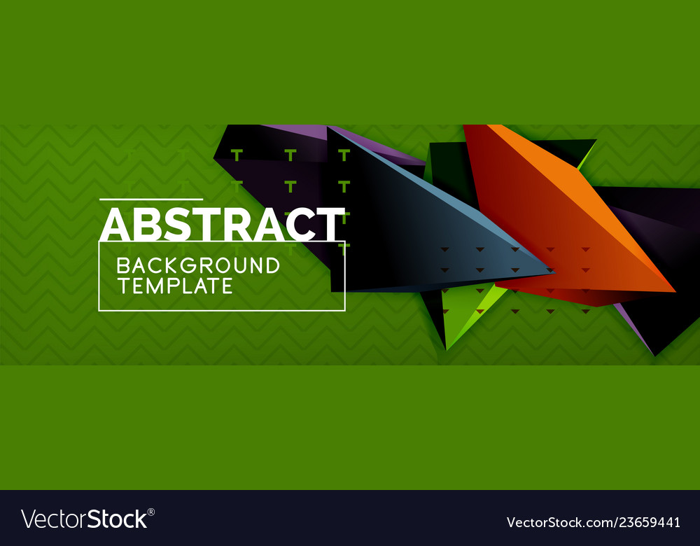 3d triangular minimal abstract background vector image 3d triangular minimal abstract background