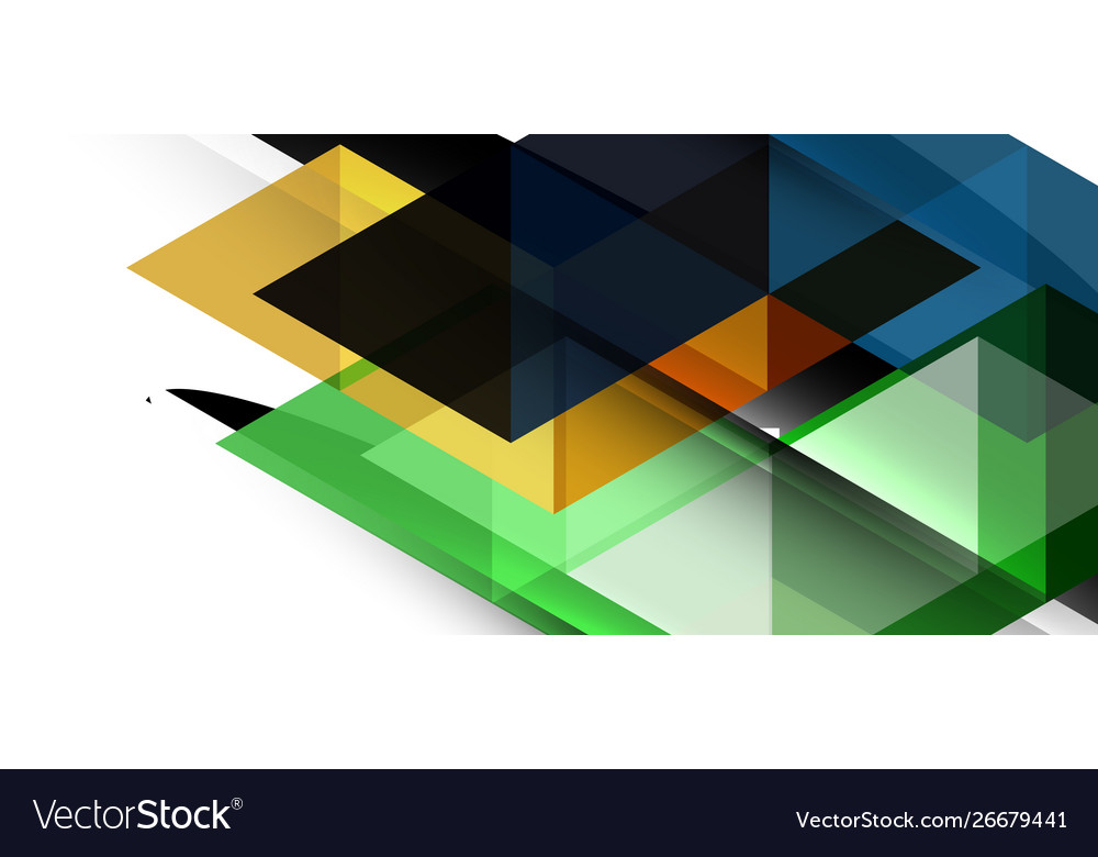 Abstract concept triangle graphic element Vector Image Abstract concept triangle graphic element