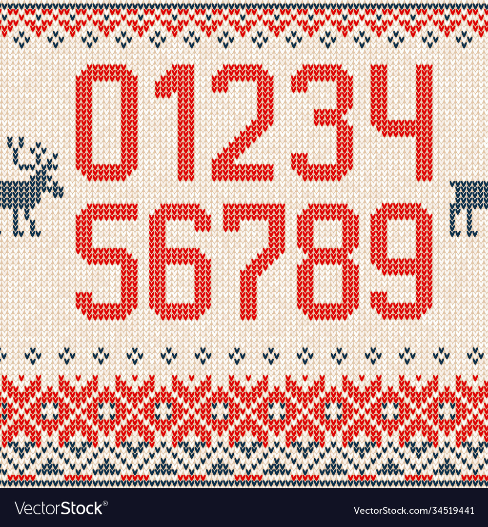 Handmade knitted abstract background pattern