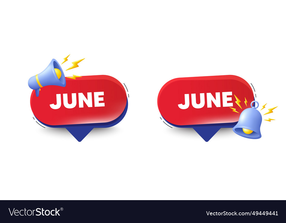 June month icon event schedule jun date red vector image June month icon event schedule jun date red