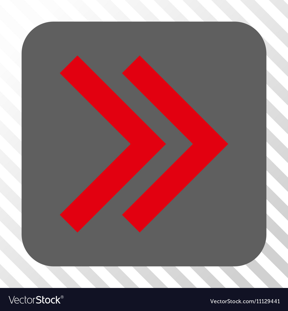 Shift right rounded square button