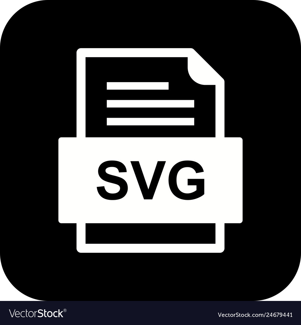 Svg file document icon