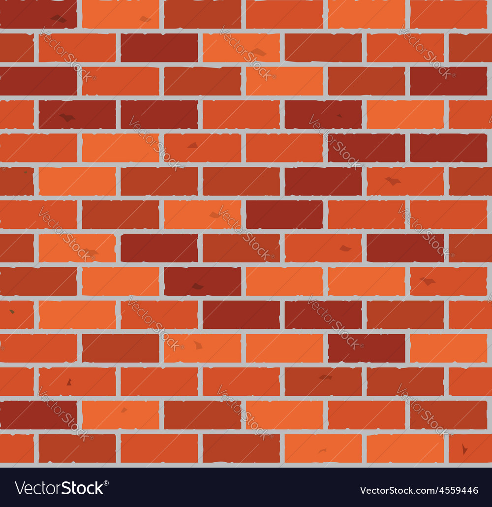 Brick wall Royalty Free Vector Image - VectorStock