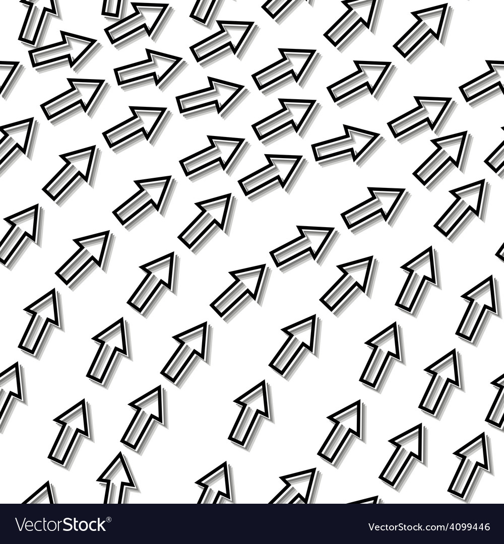 Seamless arrow pattern