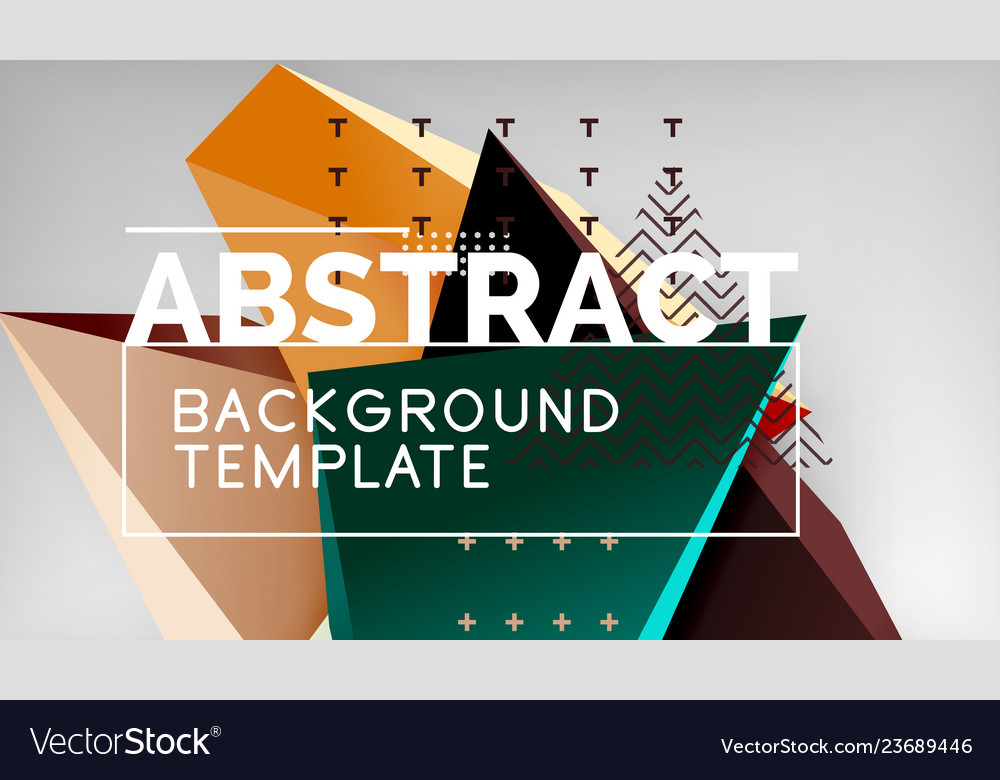 Triangular Abstract Shapes