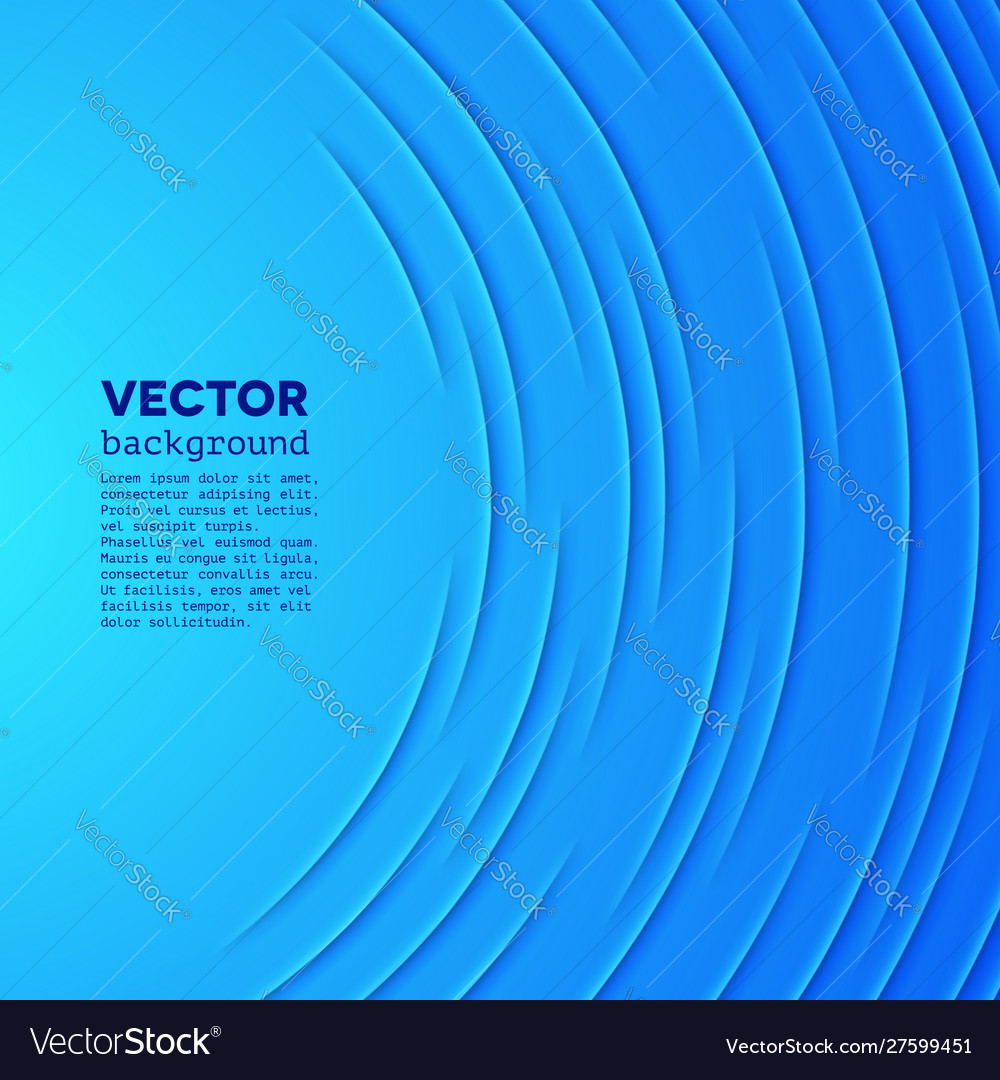 Abstract background with blue layers