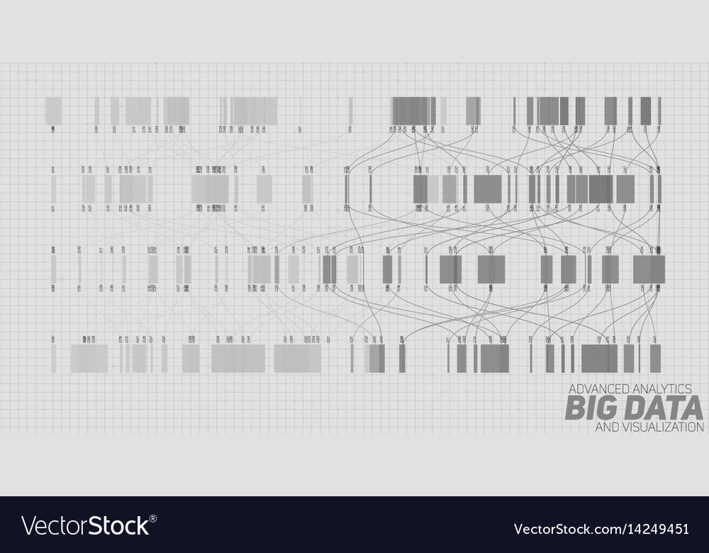 Big data grayscale visualization