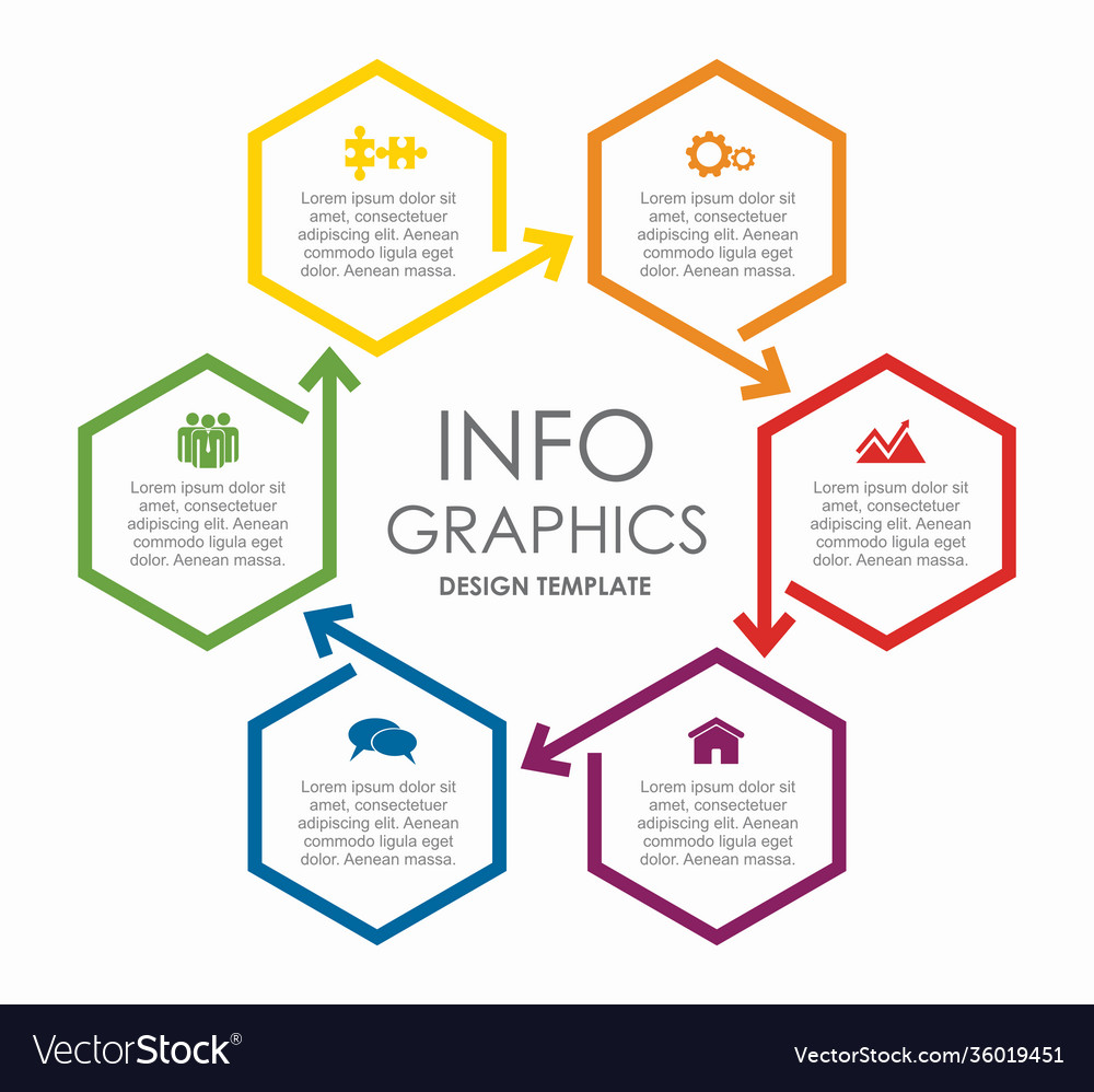 Infographic design template with place for your Vector Image