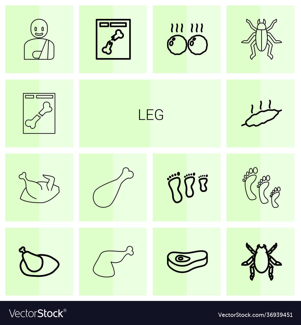 Leg icons