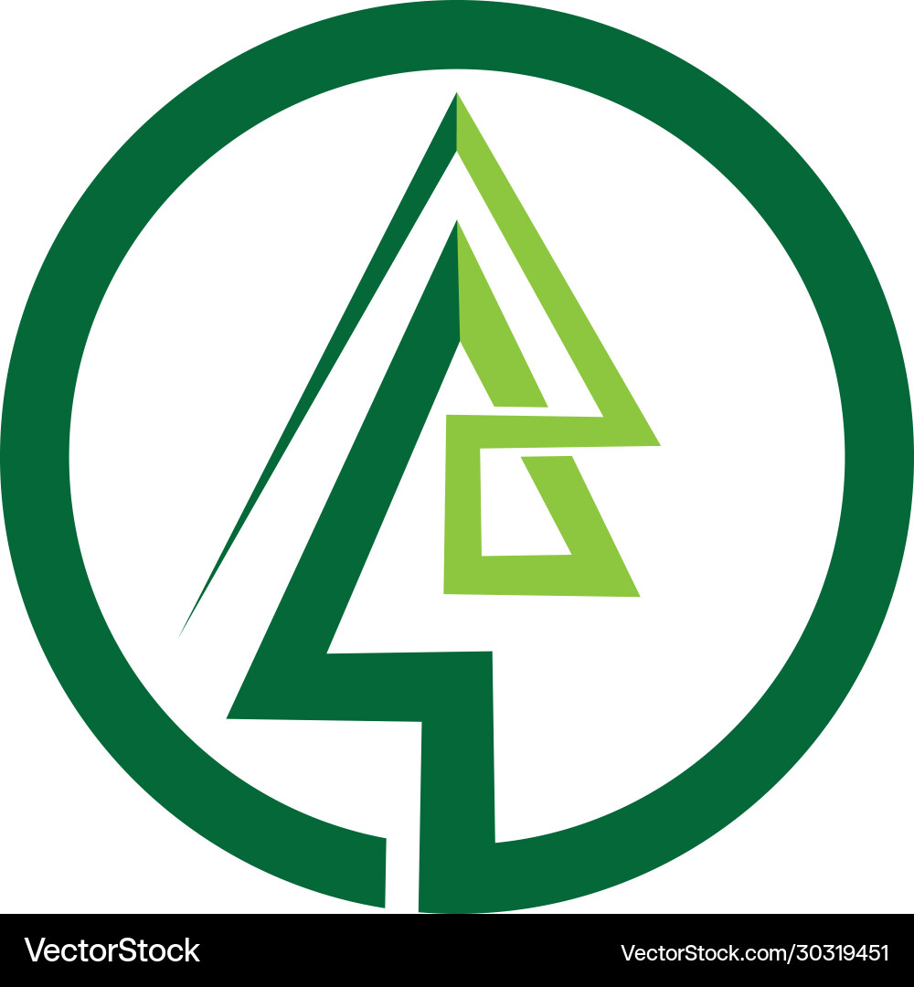 Pine tree icon Royalty Free Vector Image - VectorStock