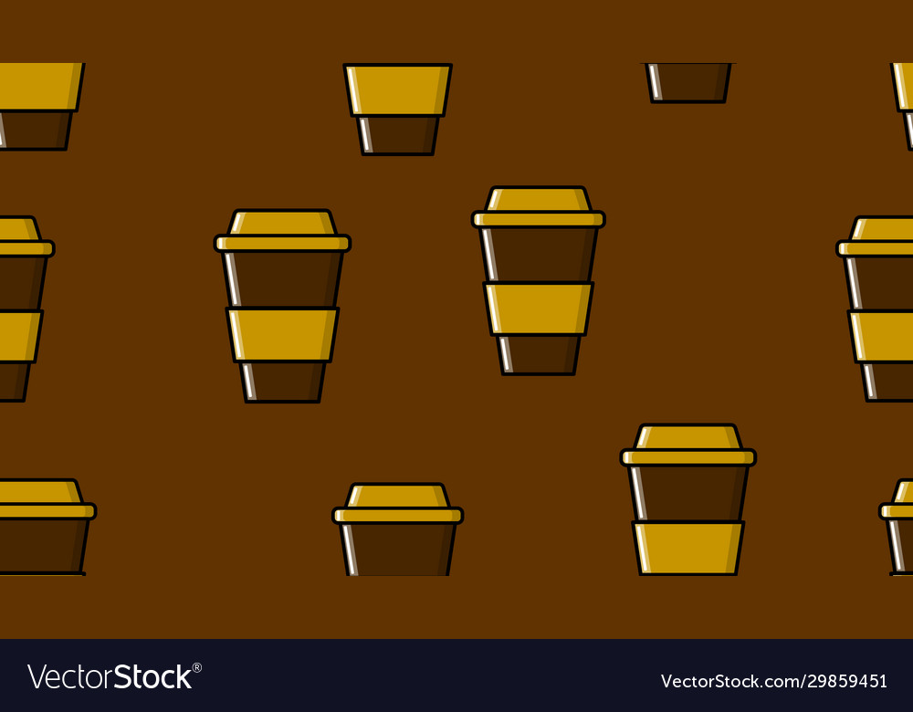 Seamless pattern repeating glasses