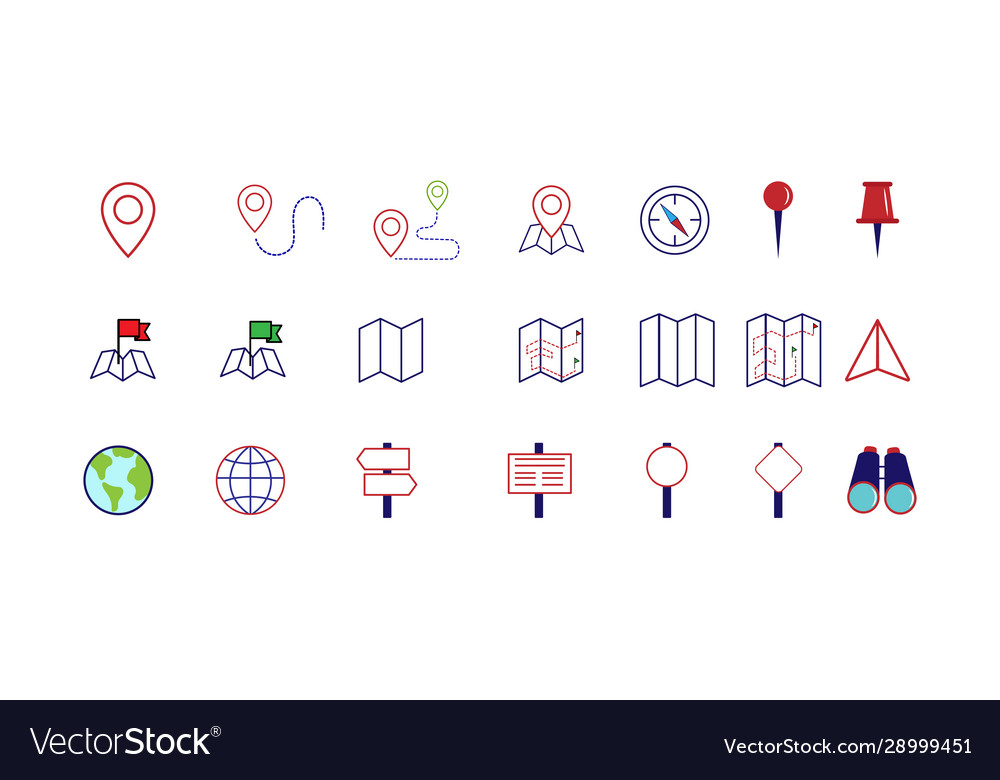 Set navigation icons for websites