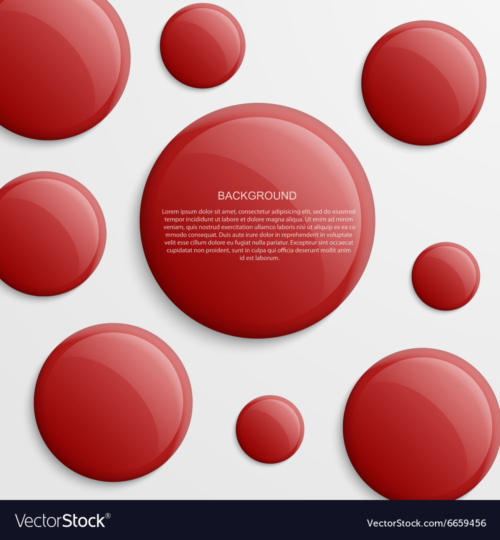 Abstract background with color circles