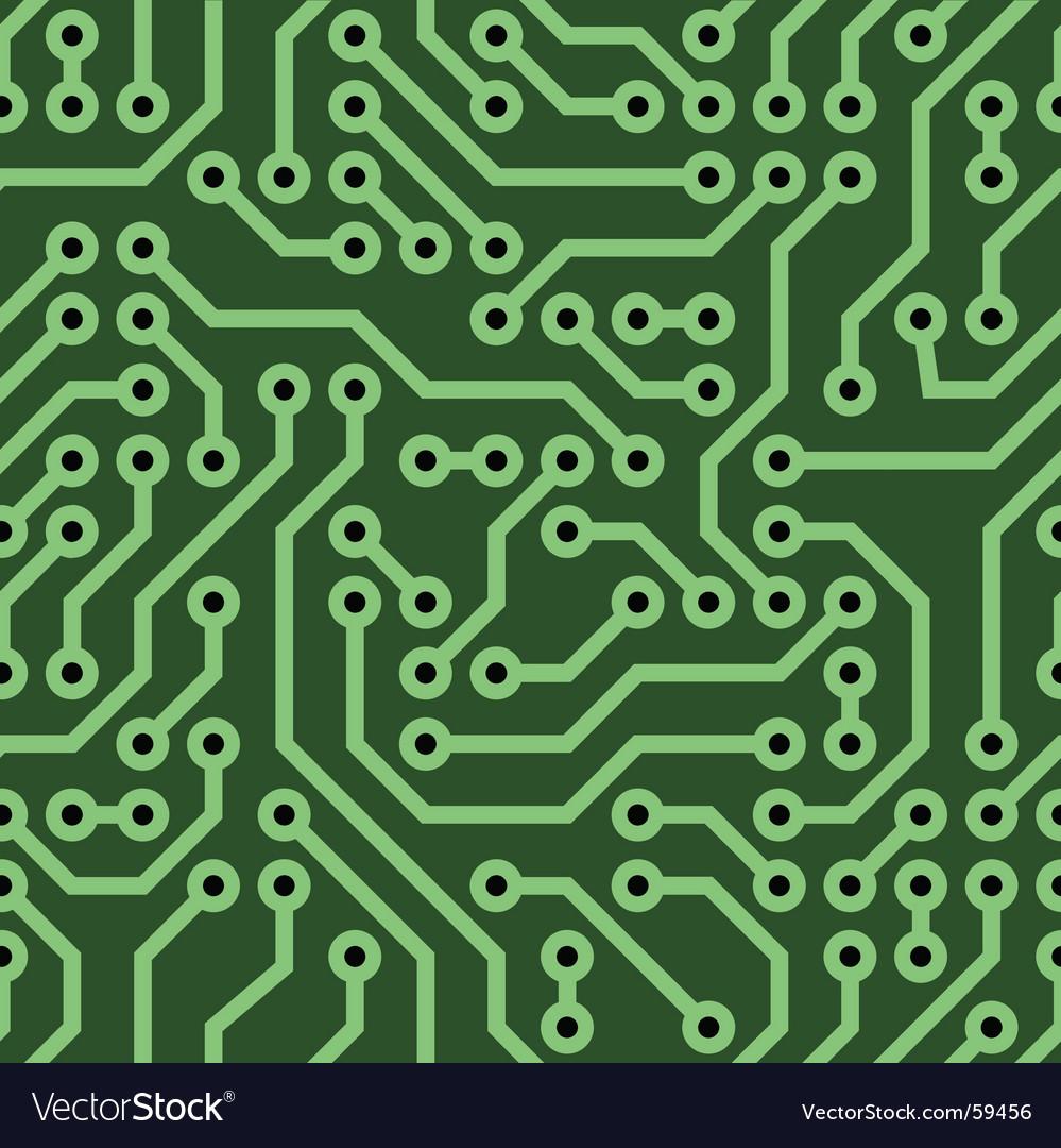 Electronic Circuit Board Pattern