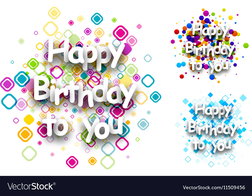 Happy birthday to you cards