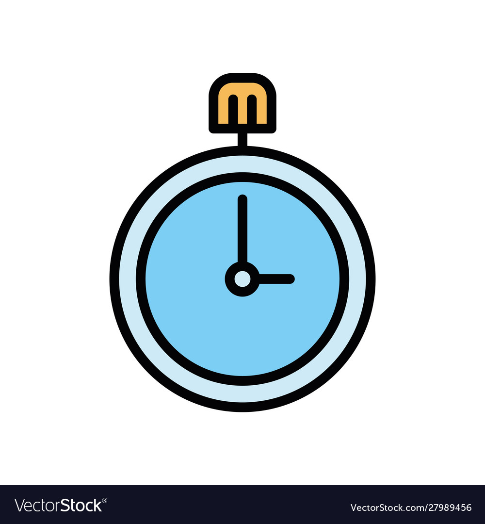 Isolated chronometer fill design